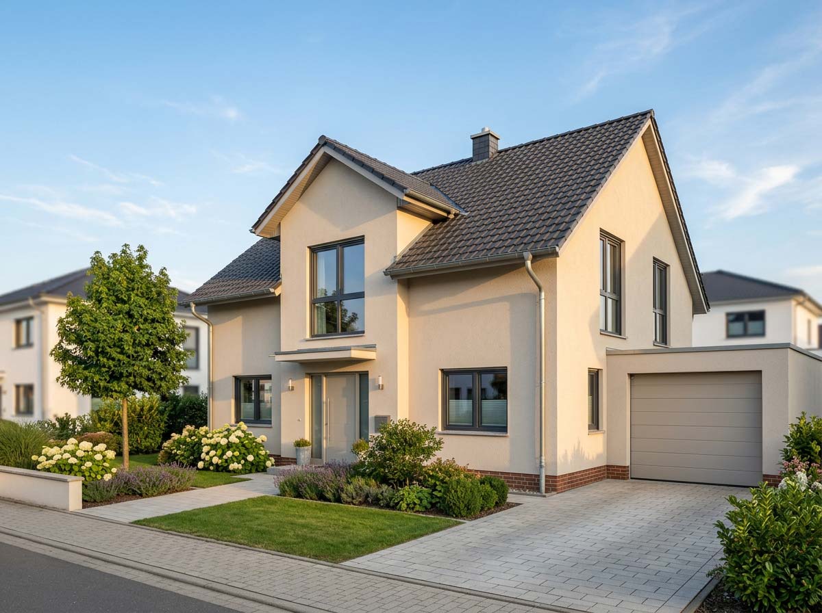 Moderner, bewährter Haustyp als schlüsselfertiges Massivhaus von OAH Immobilien